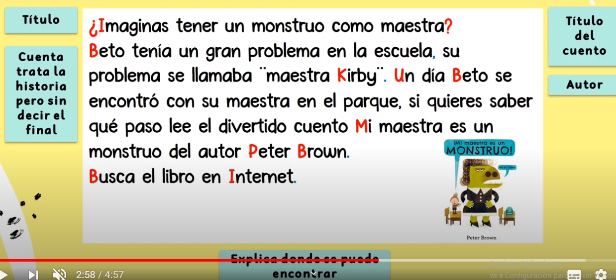 Como Hacer Una Recomendacion De Un Cuento Para Niños