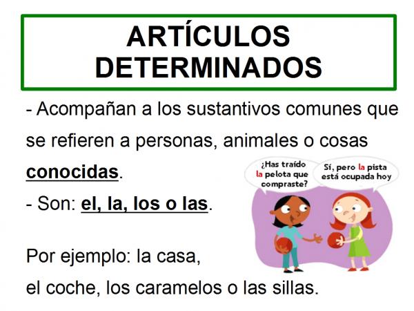 img oraciones con articulos determinados 2450 600 1