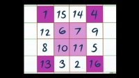 Activity 4. Magic square. September 3rd. English V