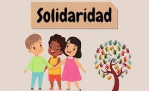 Jueves 28 de abril de 2022  &quot;Solidaridad: Base para cohesión y la inclusión&quot; F.C.E 1° A Secundaria