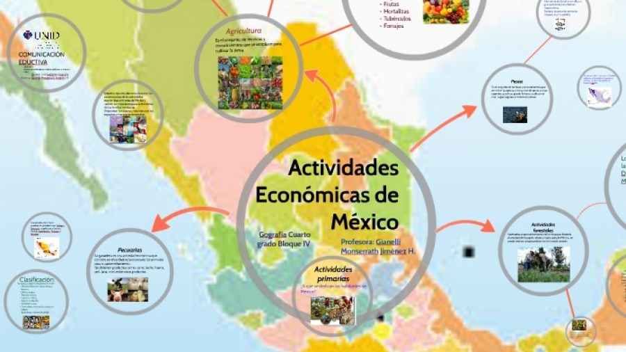 Principales Actividades Económicas En México Martes 23 Marzo