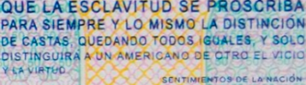 Viernes 22 de enero: Sentimientos de la Nación. 3°B