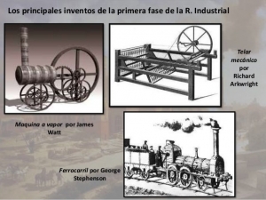 4 DE FEBRERO 2022 TAREA 13 HISTORIA 1°B SECUNDARIA &quot;LAS INNOVACIONES TECNOLÓGICAS DEL SIGLO XVIII&quot;