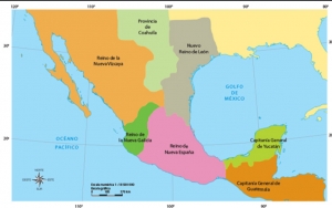 Lunes 23 de mayo de 2022 &quot; Ubicación temporal y espacial del Virreinato de Nueva España&quot; Historia 4° Primaria.